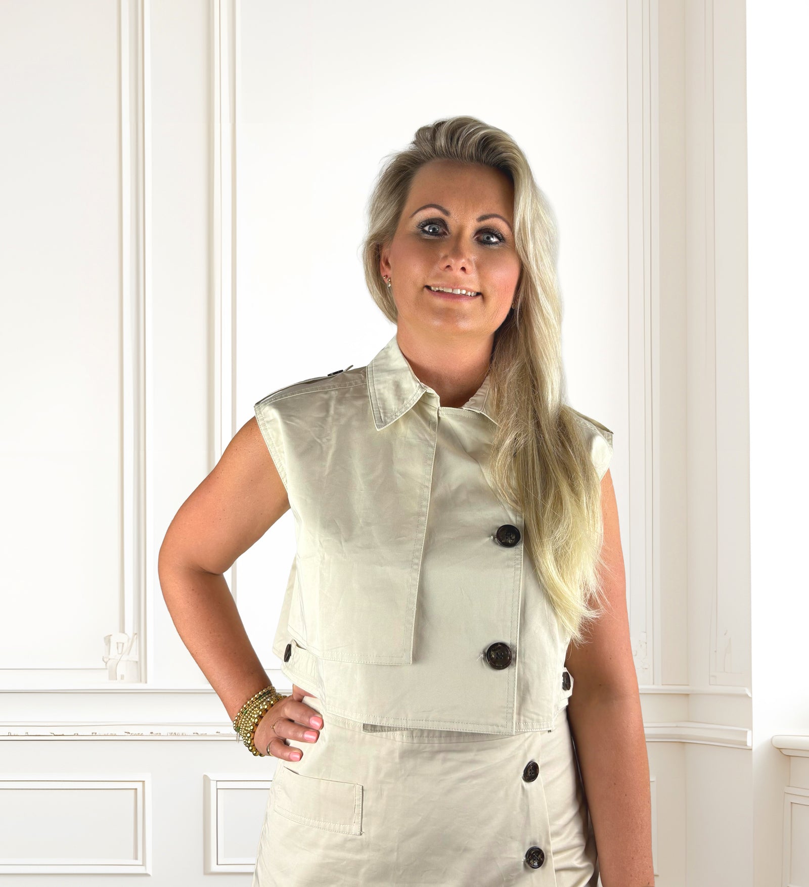 FloNude - beige - gilet