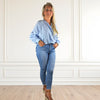 FloMoon - blauw - blouse