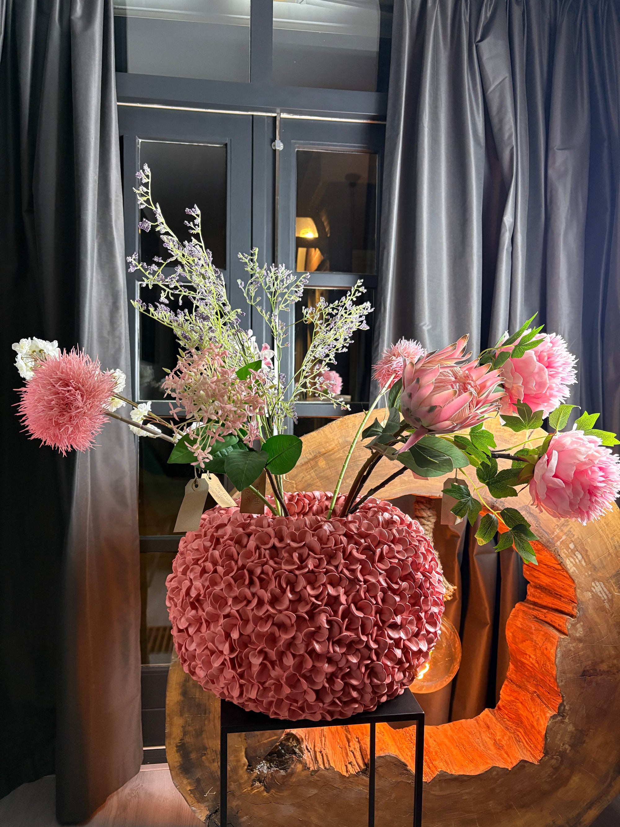 MeeRoselie - roze - vaas