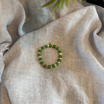 FloShine - green/gold - armband