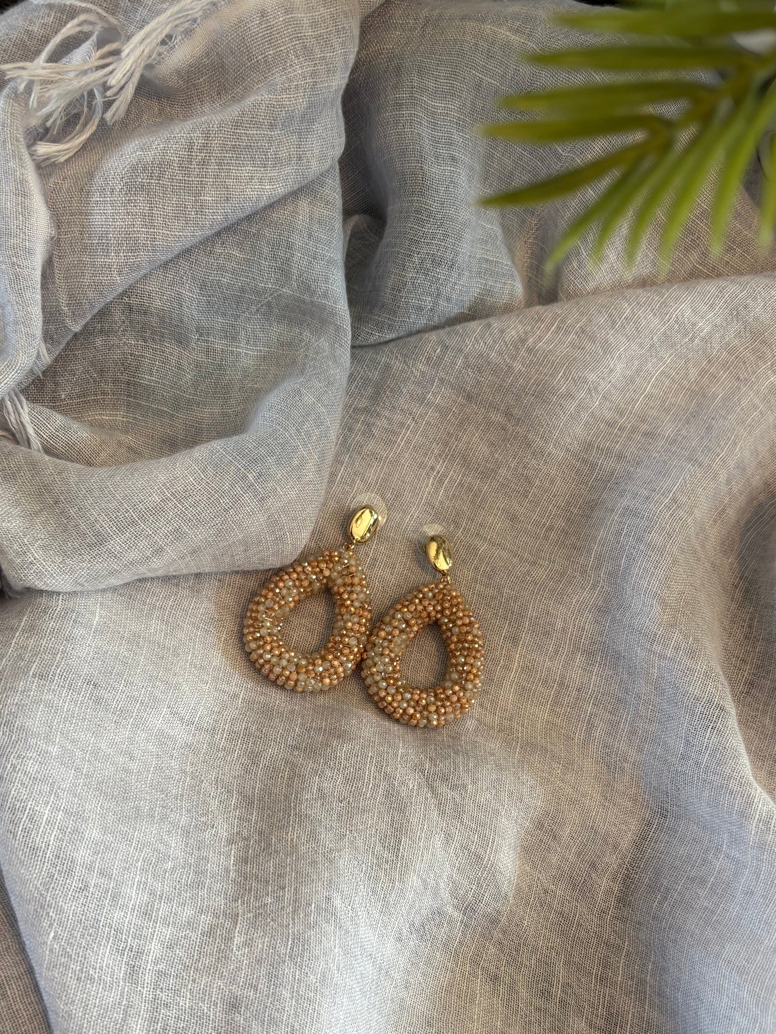FloJewel - beige - oorbellen