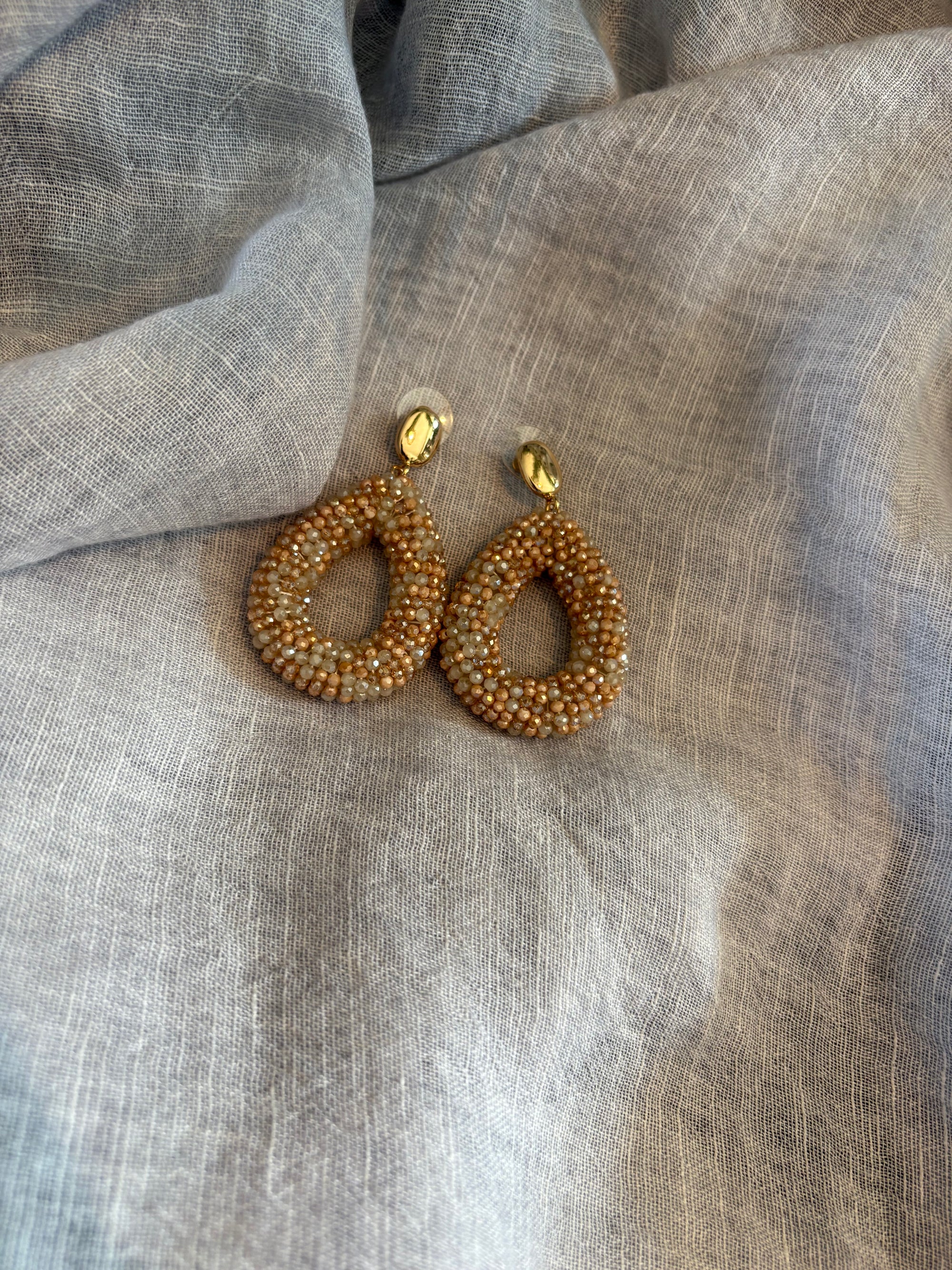FloJewel - beige - oorbellen