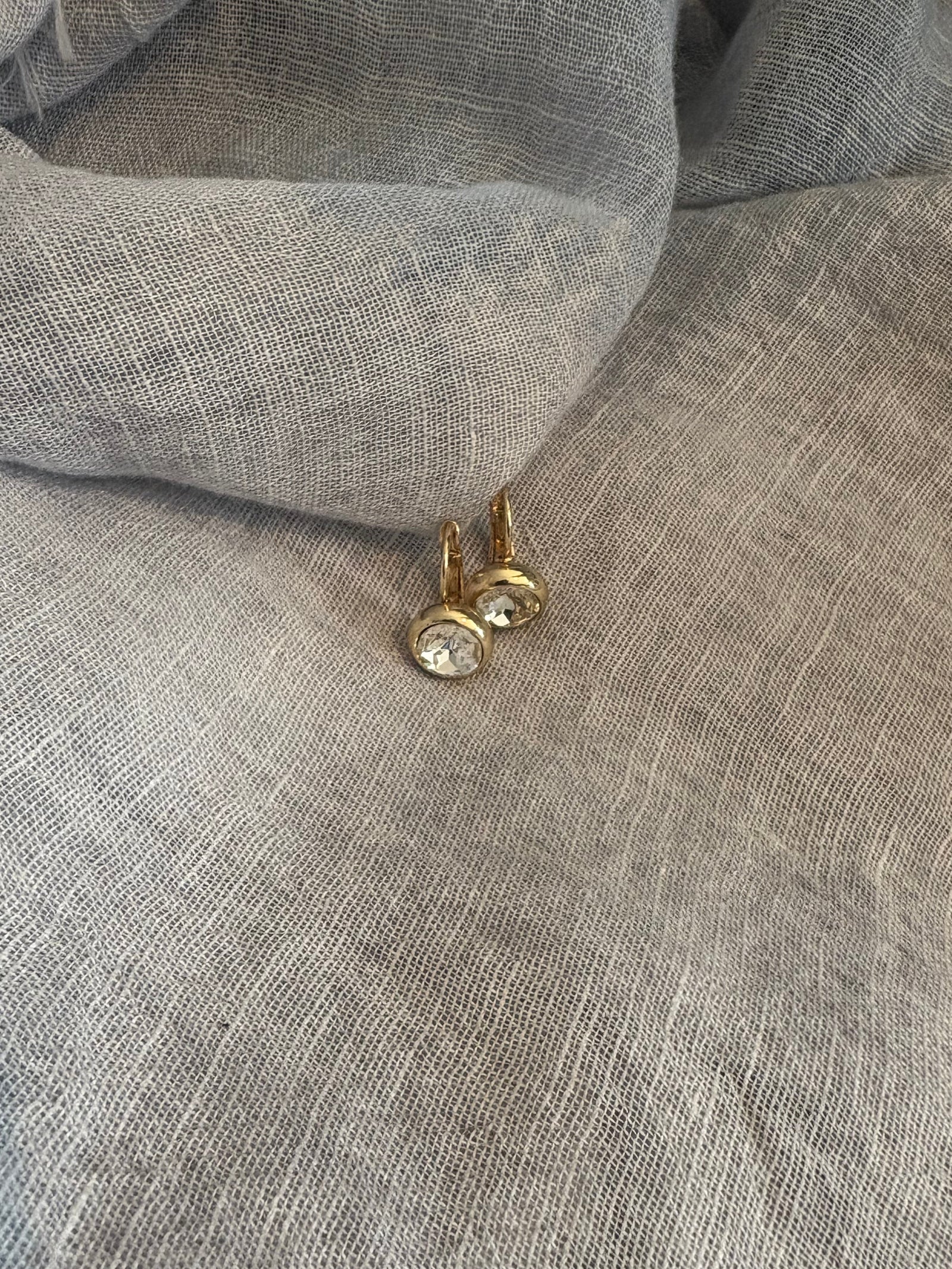 Flo - gold - oorbellen