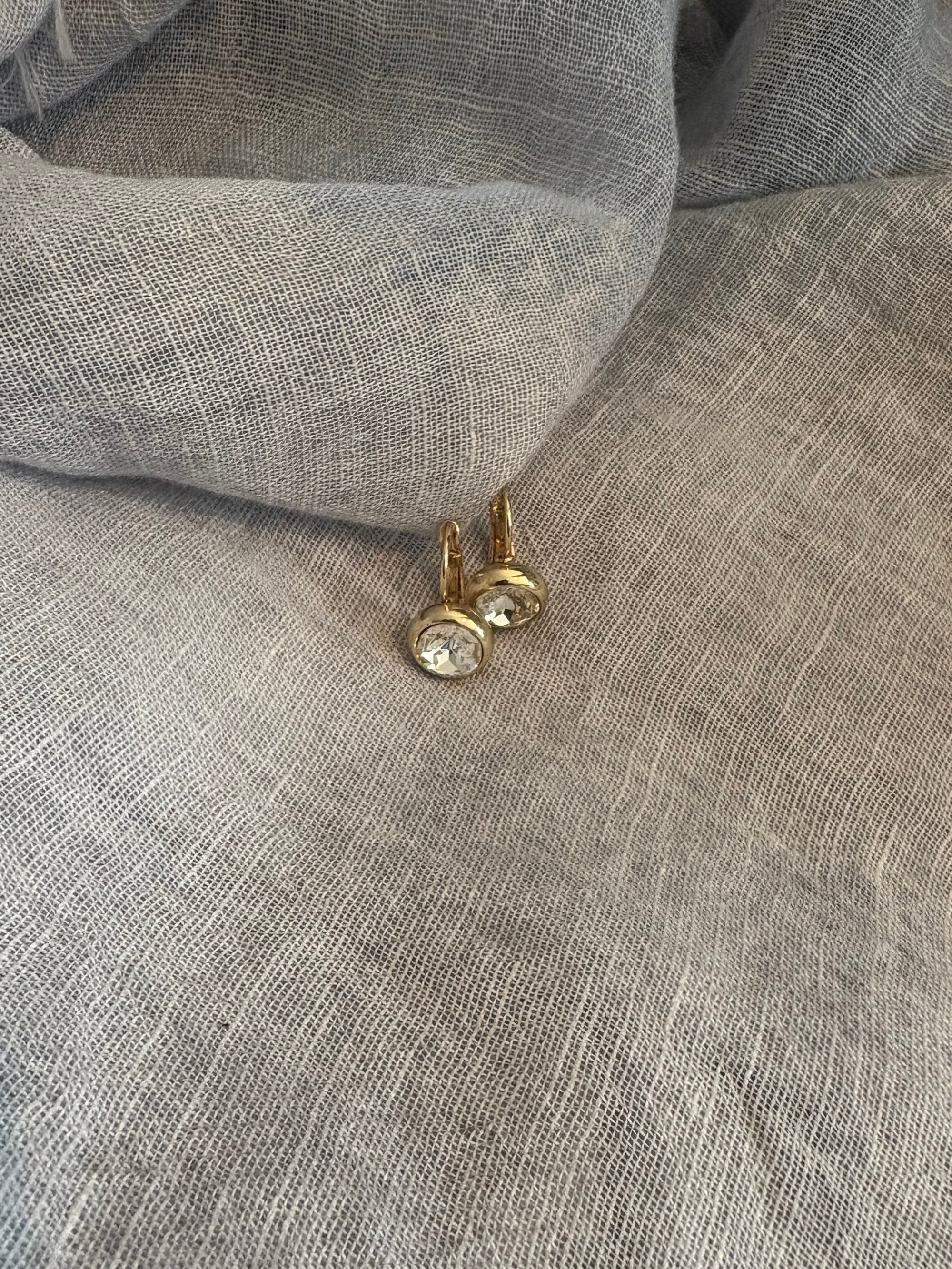 Flo - gold - oorbellen