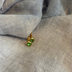 Flo - green - oorbellen