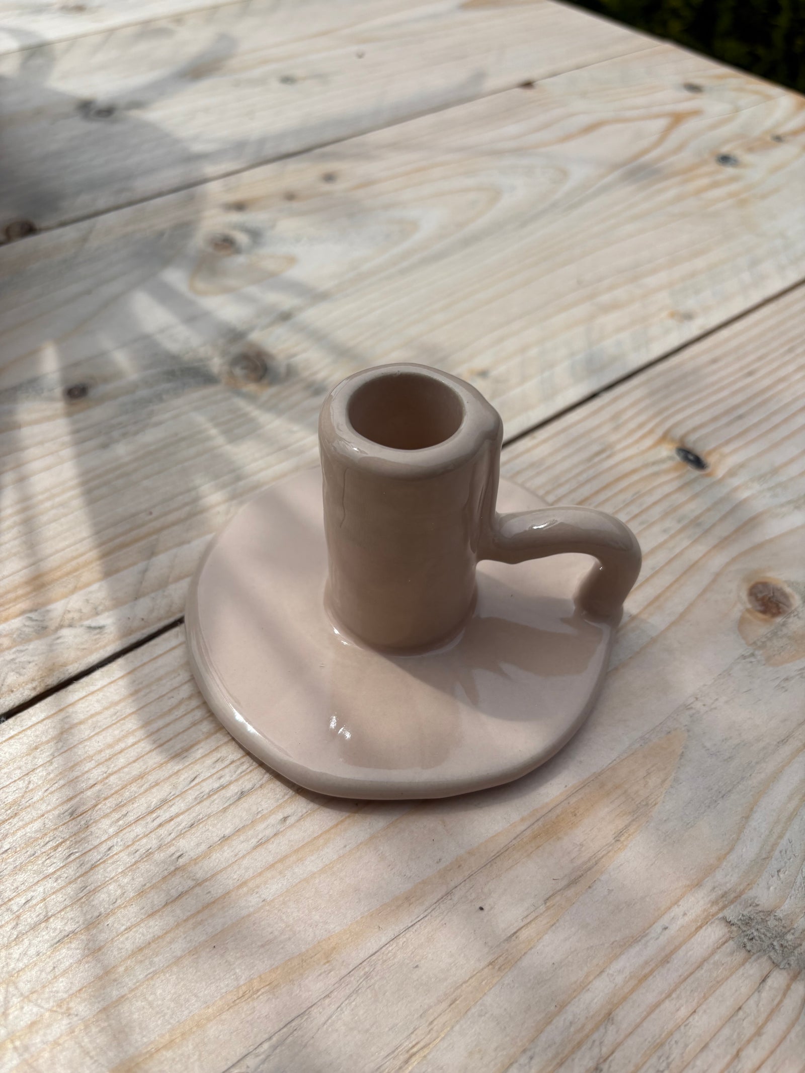 MeeBreeze - Beige - Kaarsen kandelaar