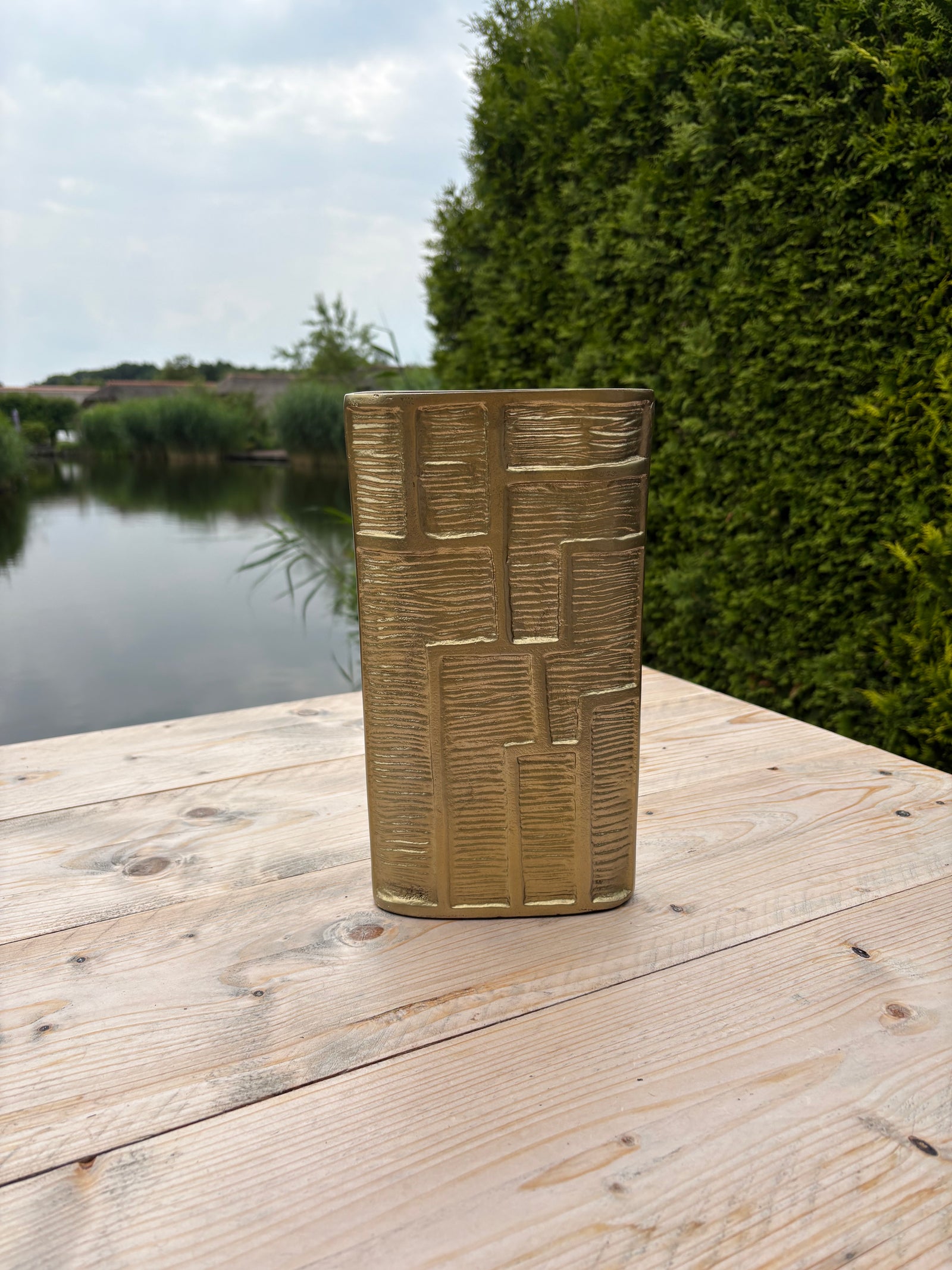 MeeCHic - goud - vaas
